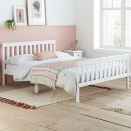 Oxford White Double Bed Frame