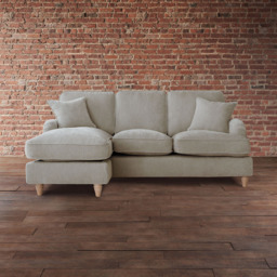 The Vienna 3 Seater Putty Left Hand Chaise Sofa - thumbnail 3