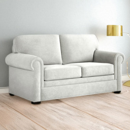 Jay-Be Heritage 2 Seater Cosy Chenille Beam Sofa Bed with e-Pocket Mattress - thumbnail 1