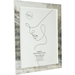 Addison Marble Effect Grey Photo Frame 20 x 16 inch