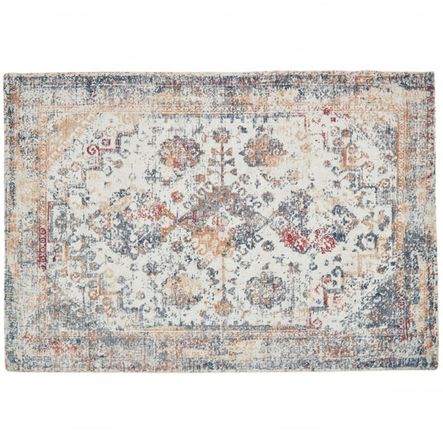 Origins Vogue Navy and Rust Rug 160 x 230cm - image 1