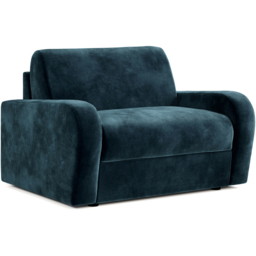 Jay-Be Deco Luxe Velvet Airforce Snuggler Sofa Bed with e-Sprung Mattress - thumbnail 2