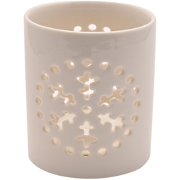 The Seasonal Gift Co. Snowflake Candle Holder - thumbnail 1