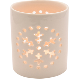 The Seasonal Gift Co. Snowflake Candle Holder - thumbnail 2