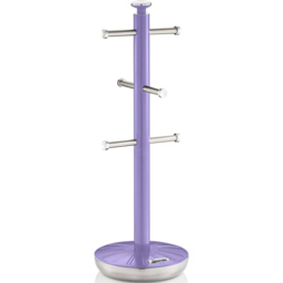 Swan Purple Towel Pole and Mug Tree - thumbnail 3