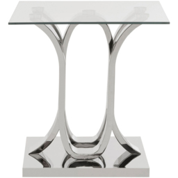 Premier Housewares Allure Curved Base End Table - thumbnail 2