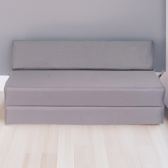 Kaikoo Double Grey Foldable Bed - image 1
