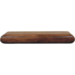 Artisan Furniture Solis Brown 2 Drawer Solid Wood Wall-Mounted Console - thumbnail 2