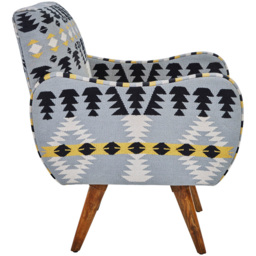 Premier Housewares Cefena Kilim Style Armchair - thumbnail 3
