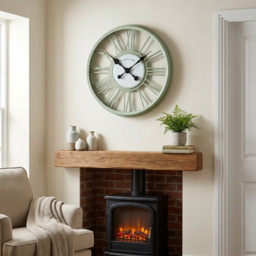 Jonas & James Sage Round 3D Wall Clock 44.5cm - thumbnail 4