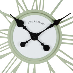 Jonas & James Sage Round 3D Wall Clock 44.5cm - thumbnail 2