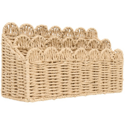 Scalloped Letter Rack Natural - thumbnail 2