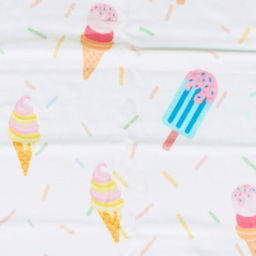 White Sweet Treats Hand Towel - thumbnail 3