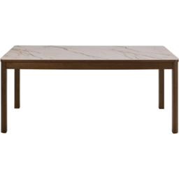 Florence Southampton 6 Seater Cream Ceramic Dining Table - thumbnail 3