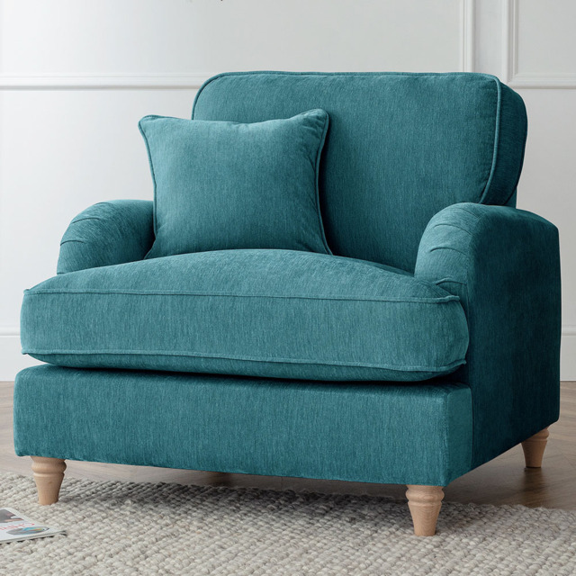 The Vienna Manhattan Model 01 Emerald Arm Chair - image 1