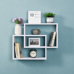 Latitude Display Wall Shelf - White - thumbnail 2