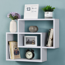 Latitude Display Wall Shelf - White - thumbnail 1
