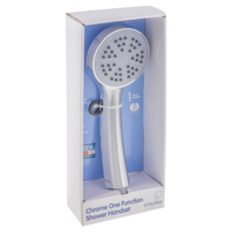 One Function Shower Head - Silver