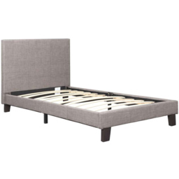 Berlin Single Grey Polyester Bed - thumbnail 2