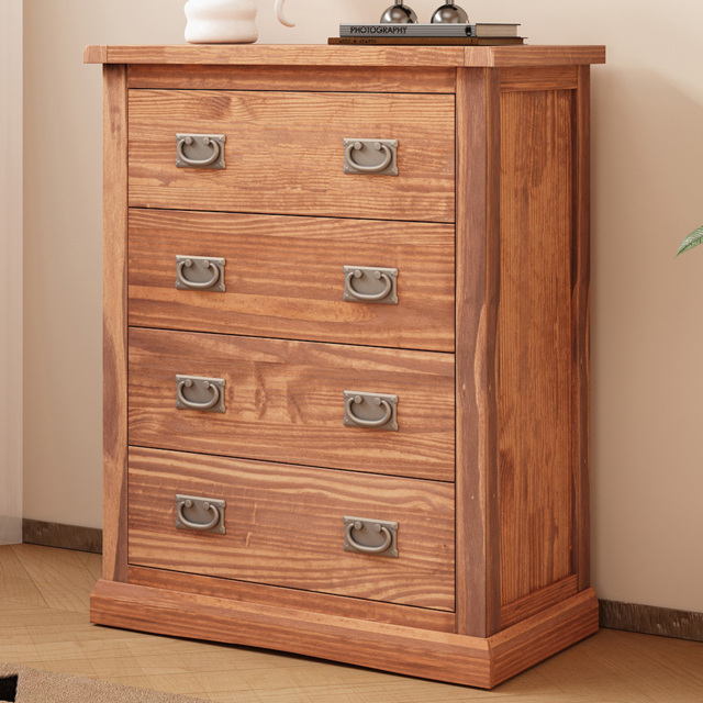 Cabinet Bits Tirolo 4 Drawer Chest of Drawers with Brass Drop Handle - image 1