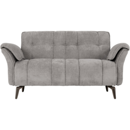 Seconique Amalfi 2 Seater Grey Fabric Sofa - thumbnail 3