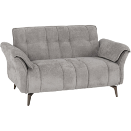 Seconique Amalfi 2 Seater Grey Fabric Sofa - thumbnail 2