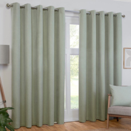 My Home Linden Green Blackout Curtains 299 x 299cm - thumbnail 1