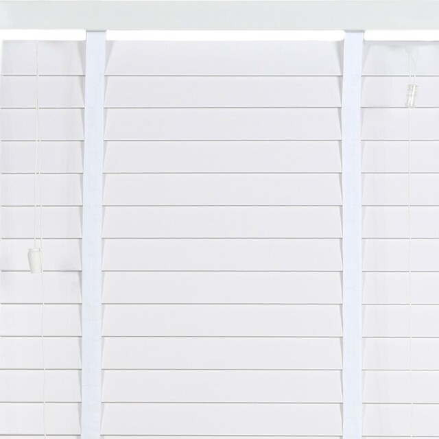 Ashwood Cotton White Venetian Blinds Cotton 90 x 160cm - image 1