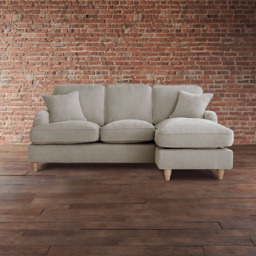 The Vienna 3 Seater Putty Right Hand Chaise Sofa - thumbnail 4