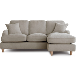 The Vienna 3 Seater Putty Right Hand Chaise Sofa - thumbnail 2