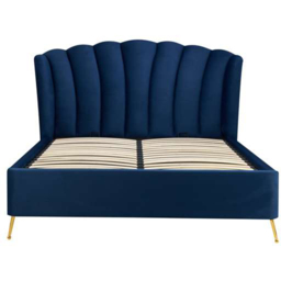 Birlea Lottie King Size Midnight Blue Ottoman Bed - thumbnail 3