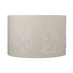 Embroidered Bunny White and Neutral Shade 30cm - thumbnail 1