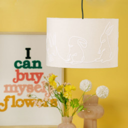 Embroidered Bunny White and Neutral Shade 30cm - thumbnail 2