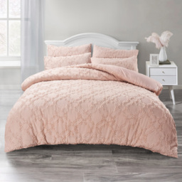 Intimates Ophelia Double Blush Tufted Duvet Set - thumbnail 1