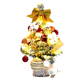 Living and Home LED Small Christmas Tree with Decoration - thumbnail 2