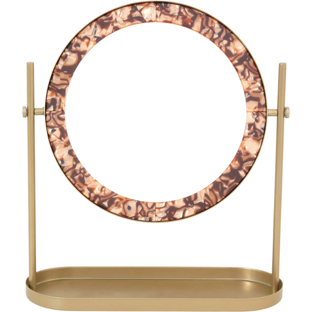 Tortoiseshell Desktop Mirror - image 1