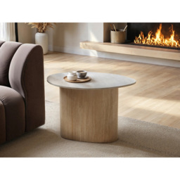 SOLACE+CO Elin Sintered Stone Effect Side Table - thumbnail 4