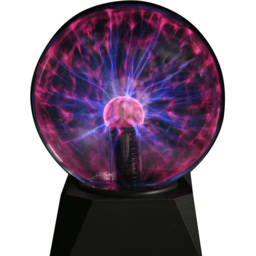 Black and Clear Plasma Ball with USB Cable - thumbnail 3