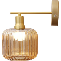 Micah Champagne and Gold Wall Light - thumbnail 3