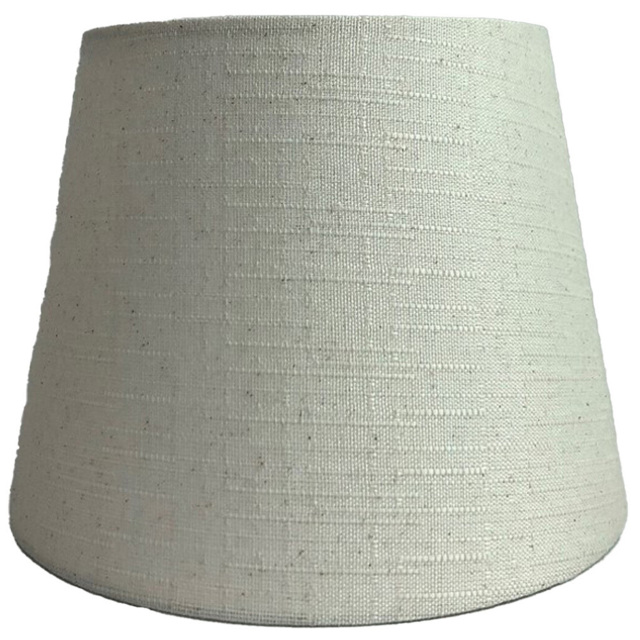 Oatmeal Tapered Linen Lamp Shade 25cm
