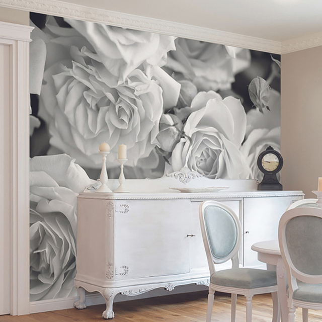 Origin Murals Petals Grey Wall Mural - image 1