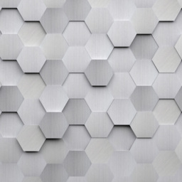 Origin Murals Metal Hexagons Wall Mural - thumbnail 2