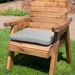 Charles Taylor 2 Seater Angled Companion Seat with Grey Cushions - thumbnail 3