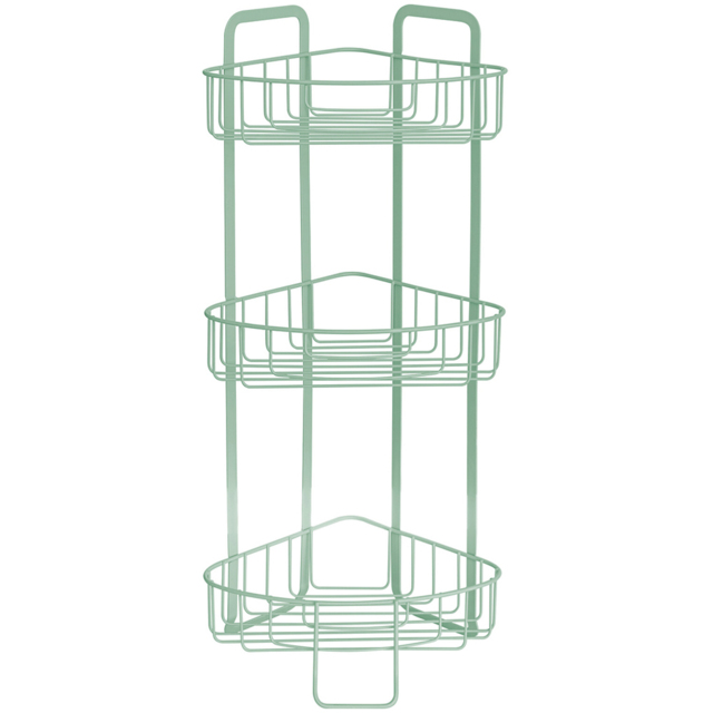 3 Tier Corner Caddy Sage Green - image 1