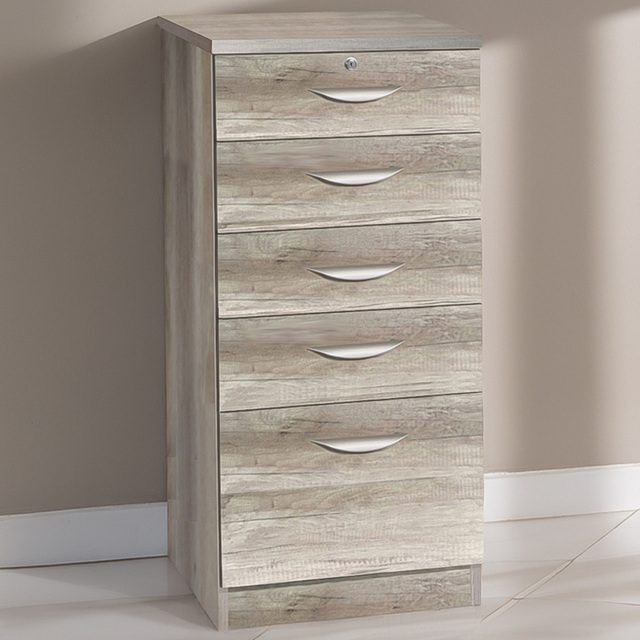 R White Cabinets Grey 6 Drawer Chest of Drawers - image 1