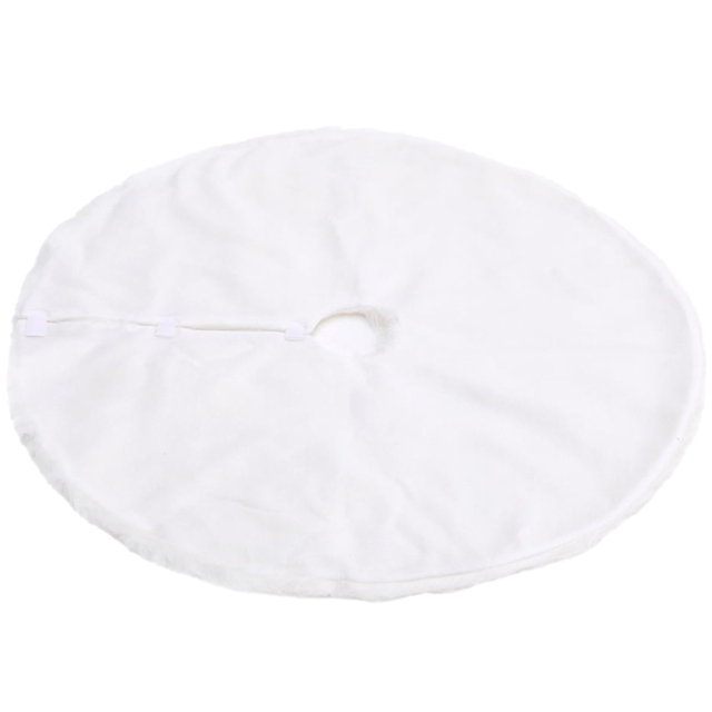 White Christmas Tree Skirt - image 1