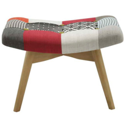 Sloane Multicolour Footstool - thumbnail 4