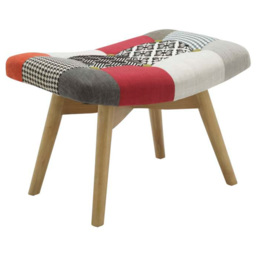 Sloane Multicolour Footstool - thumbnail 2