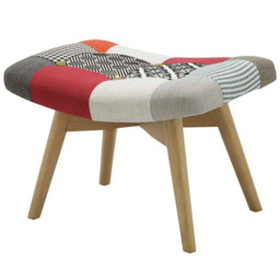 Sloane Multicolour Footstool - thumbnail 3