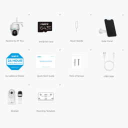 Reolink Go PT 4G LTE 8MP Ultra HD Pan and Tilt Solar CCTV Kit with 64GB SD CARD and SIM - thumbnail 3